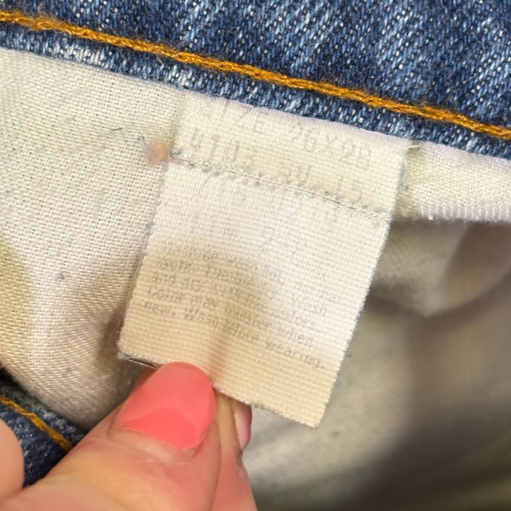 Vintage Student Fit Levi’s Orange Tab - Picture 3 of 6